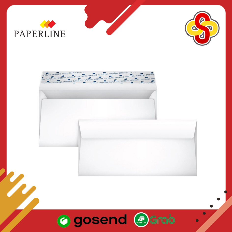 Amplop Buklet Putih Paperline 90 PPS (11 X 23 cm) Isi 100 Lbr - Image 3
